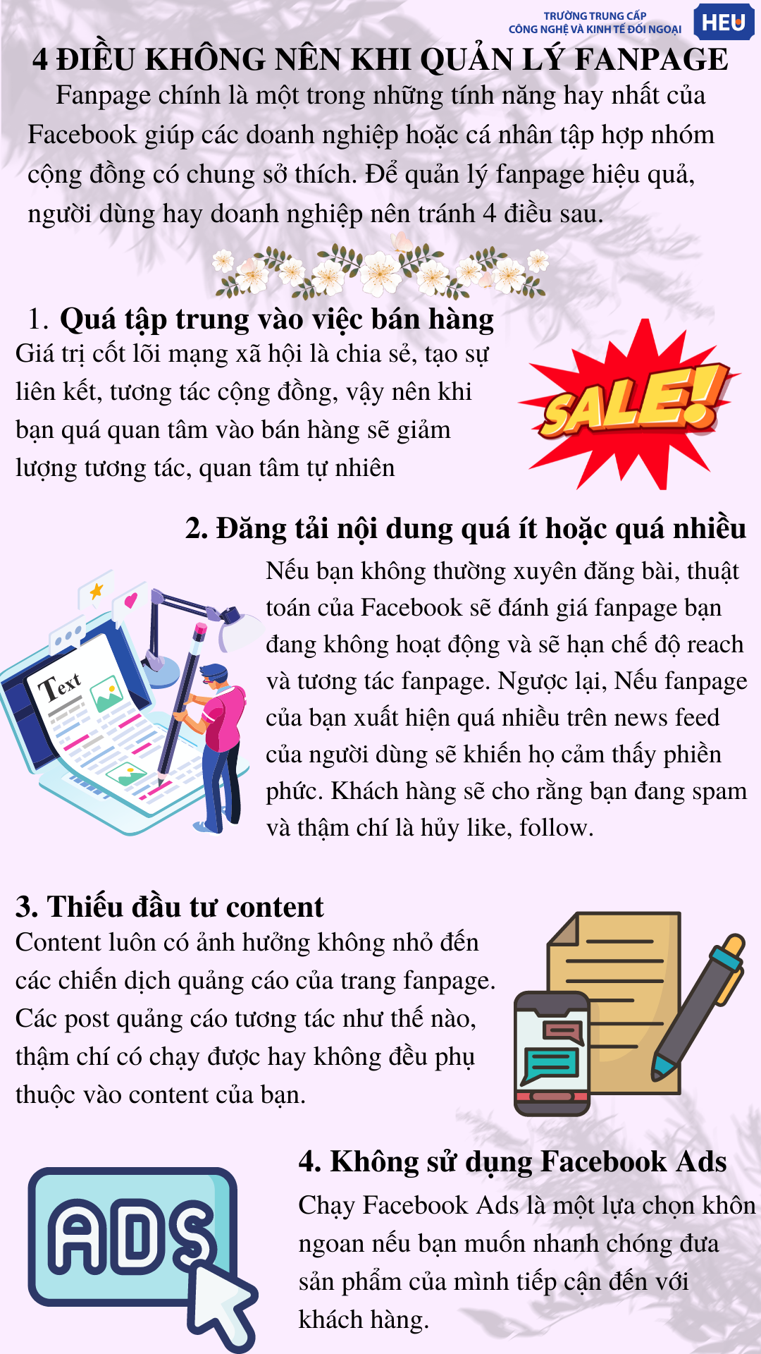 quản lý fanpage