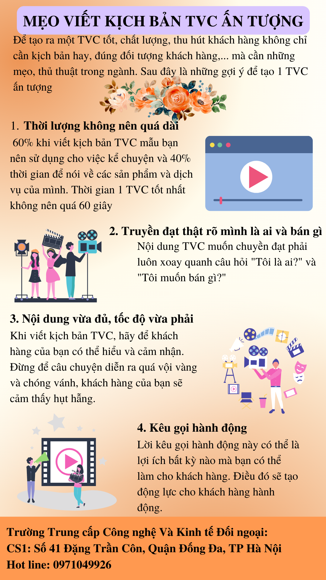 4. Các Loại Kịch Bản TVC Phổ Biến